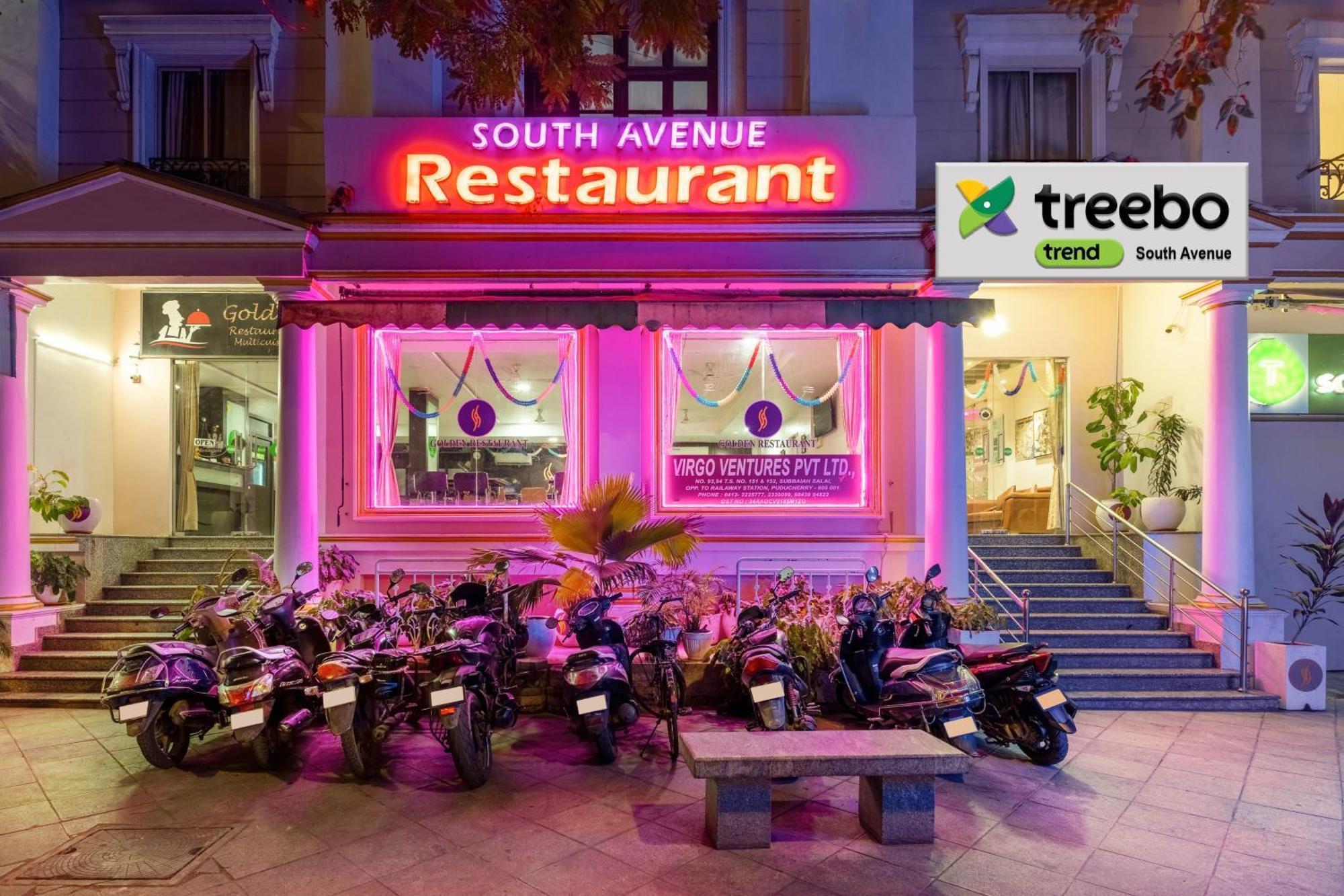 Treebo South Avenue, 700 Mts From Promenade Beach Puducherry Zewnętrze zdjęcie